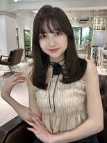 フォルテ 表参道店(FORTE)&nbsp;丸型/ホワイトグレージュ/ミニウルフ/チェリーブラウン