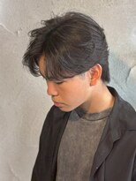 ニアウ 太田店(Niau)&nbsp;メンズ縮毛矯正曲がる縮毛矯正センターパートニュアンスパーマ