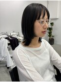 20代30代40代50代◎大人可愛いボブウルフ