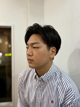 ソイクフ 四条大宮店(SOY-KUFU) 20代30代40代フェザーパーマセンターパートニュアンスパーマ
