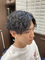 ルピナス 中田(Lupinus)&nbsp;波巻きパーマセンターパート