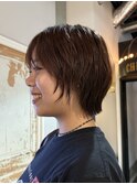 韓国レイヤーショートボブショートボブレイヤーボブ