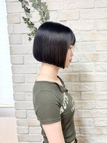 ミックリンクバイリッシュ(mic link by Riche) ぱつっとあごラインボブ♪