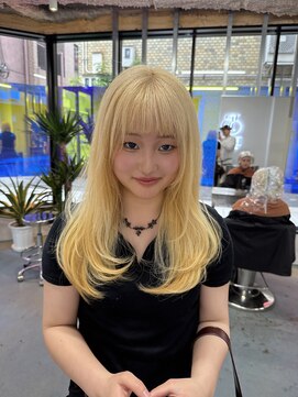 ベル(BEL) 抜きっぱなし/ブロンド/金髪レイヤー