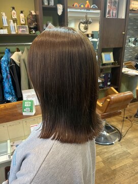 ロータスヘアーデザイン(Lotus Hair Design) 【lotus下枝】10トーン/ブリーチなし/オリーブベージュ