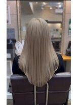 ルフレ 新宿歌舞伎町店(Reflet)&nbsp;ダブルカラー/プルエクステ/グレージュカラー/髪質改善