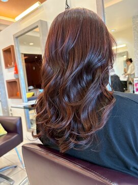 ノット 成田公津の杜(Knot) ダークアッシュ/ミディアムレイヤーカット/成田公津の杜駅