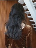 暗髪艶カラー/ロングレイヤー/BEAUTRIUM鎌倉小町 長嶺舞唯