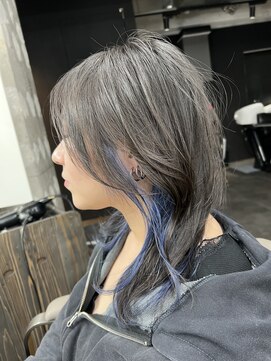 ユーアールキャッスル(UR CASTLE) インナーカラー　ネイビー