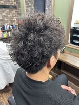 メゾンフォーメン トアロード(Maison for men TorRoad)&nbsp;ピンパーマ【メンズパーマ/メンズメッシュ/メッシュパーマ】