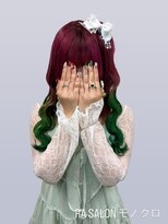 アールエーサロンモノクロ 秋葉原(RA SALON モノクロ) 【推し活ヘア】りんごちゃんヘア