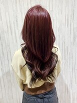 ルシードスタイルレーヴ(LUCIDO STYLE REVE)&nbsp;チェリーレッド×艶ロング