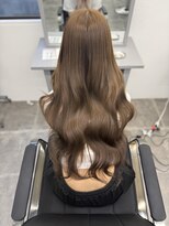 ペレ 原宿(PELE)&nbsp;ダークパープルナチュラルショート夏のヘアアレンジ原宿