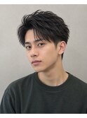 ナチュラルアップバングショート