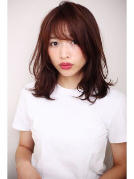 マリアバイアフロート(Maria by AFLOAT) 【重山】ヴェールウェーブブルージュひし形シルエットセミディ♪