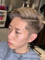 リバレッジ 広尾(Leverage)&nbsp;外国人風理容室サイドパートショート