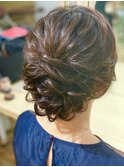 お呼ばれヘアセット