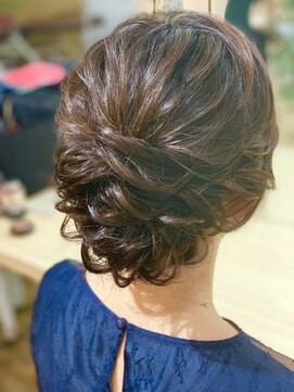 シム テンジン(hair & beaty SIM tenjin) お呼ばれヘアセット