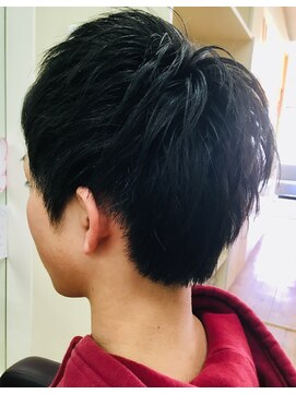 ラピッシュ 南三番町店(Lapish) 〈ラピッシュ南三番町〉ツーブロックメンズカットサイドパート