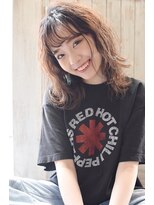 メーヴェ(Mowen) mowen前髪xセシルカットxココアブラウンxフリンジウェーブ