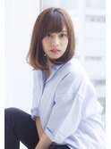 【寺尾拓巳】大人かわいいイルミナカラグレージュ髪質改善ロブ