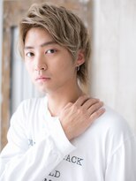 モッズヘア メン 南越谷南口店(mod's hair men) ワイルドアップバングのハイライト・ネオウルフJ