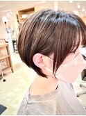 2WAY耳掛けショートボブ