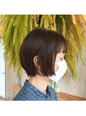 ナチュラルショートボブ