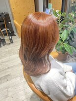 ジャストビューティ ルフレ 金沢八景店(Just Beauty Rufure)&nbsp;オレンジブラウン/ふんわりカール/大人かわいい/金沢八景