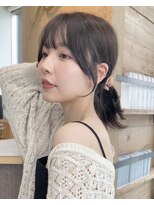 ビューエヒメ(VIEW EHIME)&nbsp;韓国×顔まわりカット×レイヤーカット×グレージュ