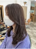 セミロングレイヤー×イルミナオーシャン
