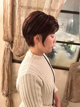 アンテナ(ANTENA) 耳かけショート☆耳にかけても素敵に☆★30代お客様施術後★☆