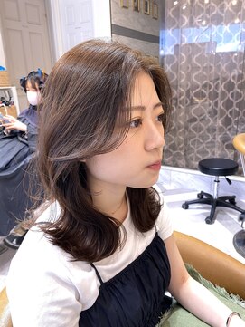 ロンドアベニール 北千住(Lond avenir) 【韓国ヘア】ブリーチなし　顔周りカット　イメチェン