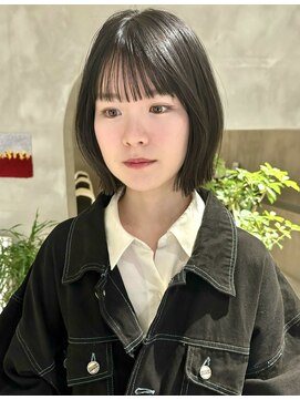 ハウ 心斎橋(how) ボブ/前髪/前髪カット/ショート/カラー/縮毛矯正/韓国/髪質改善
