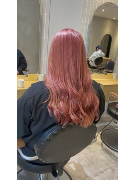 ラフィスヘアー アーツ 吉祥寺店(La fith hair arts) カッパーピンクカラー☆