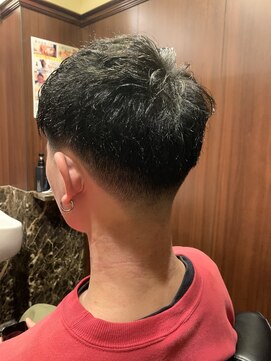 ヒロギンザ 新橋日比谷口店(HIRO GINZA) ツーブロック クロップ