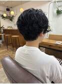 レディースパーマ/ショートパーマ/簡単アレンジヘア