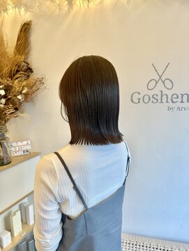 ゴーシェン 稲毛店(Goshen) 切りっぱなし外ハネ