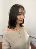 池袋 イルミナカラー 切りっぱなし 小顔 フェイスレイヤー♪