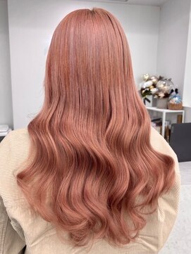 テイス 新宿(TACE) サーモンピンクエクステ[ネビージュ/黒髪/小顔/新宿]