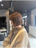 大人可愛いボブ
