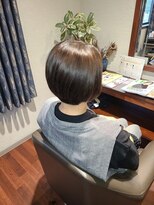 シー 浜松三方原店(She)&nbsp;前下がりボブ　髪質改善　30代、40代、50代