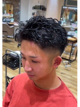 フィゼル あべのルシアス店(Aujua fizelle) 短髪パーマ！