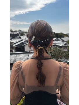 ミルクティー(Milk TEA) 結婚式お呼ばれヘアセット♪