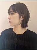 イメチェン外ハネボブ美髪×ブリーチなしレイヤー韓国[大宮］