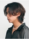 名古屋栄センターパートニュアンスパーマウルフヘアミディアム