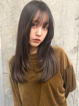 ベル 銀座5丁目店(Belle) ロングレイヤー×透明感ブラウン