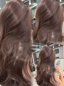 コンマ(,) chocolate brown