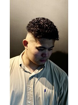 銀座 シノ 灯(shino HANARE) オールバックパーマ