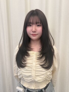 ボタン ハカタ(VOTAN hakata) 博多美容室/レイヤーカット/ダブルカラー/韓国ヘア